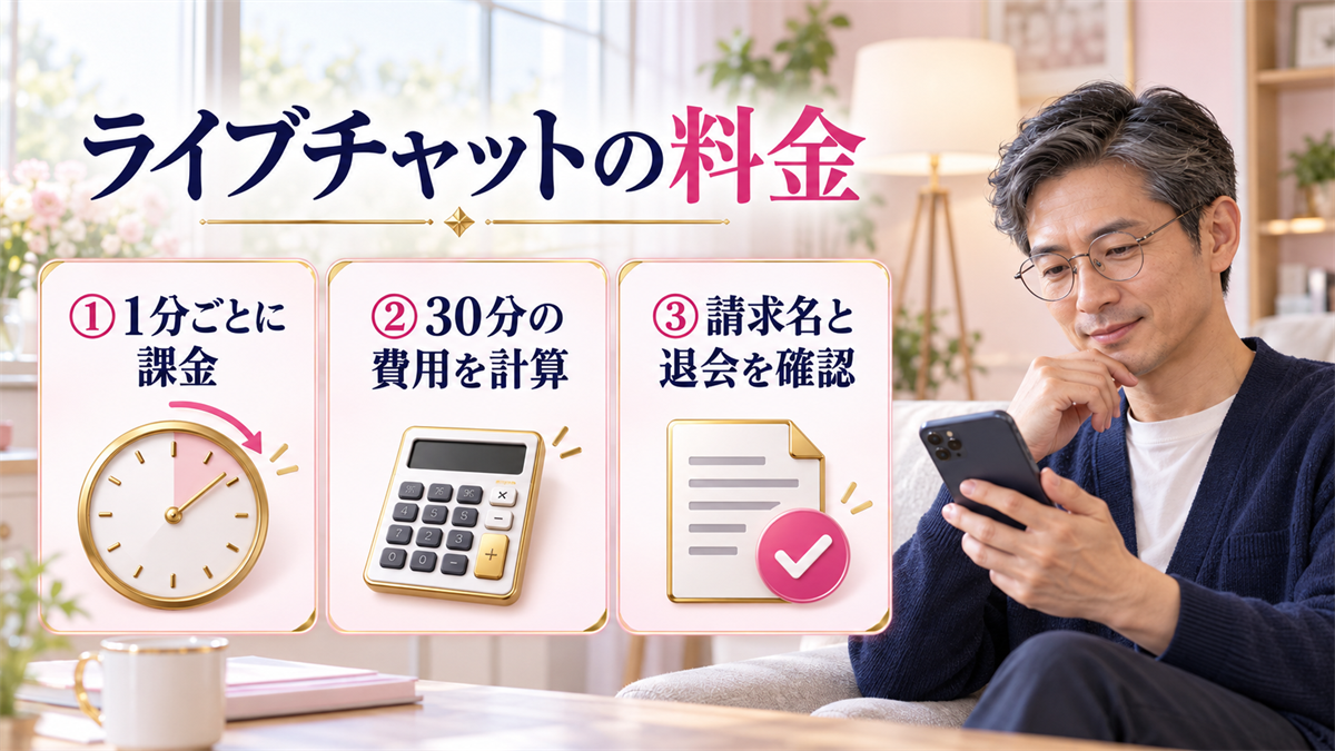 ライブチャットの料金