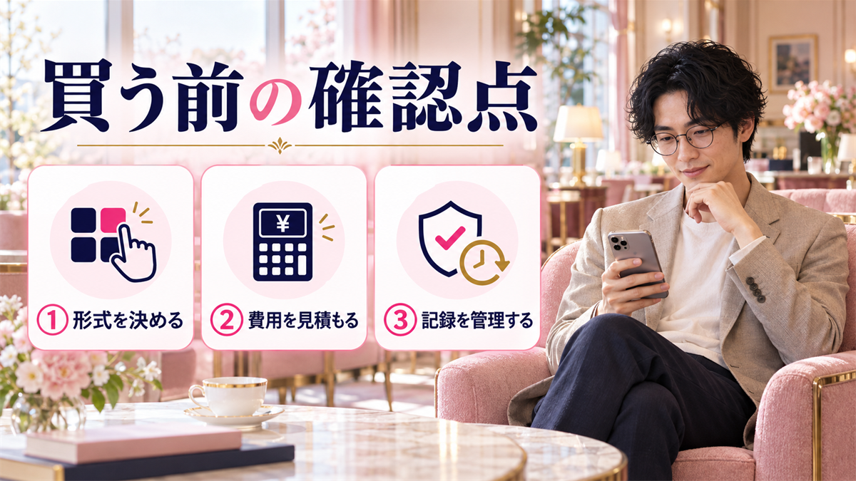 買う前の確認点