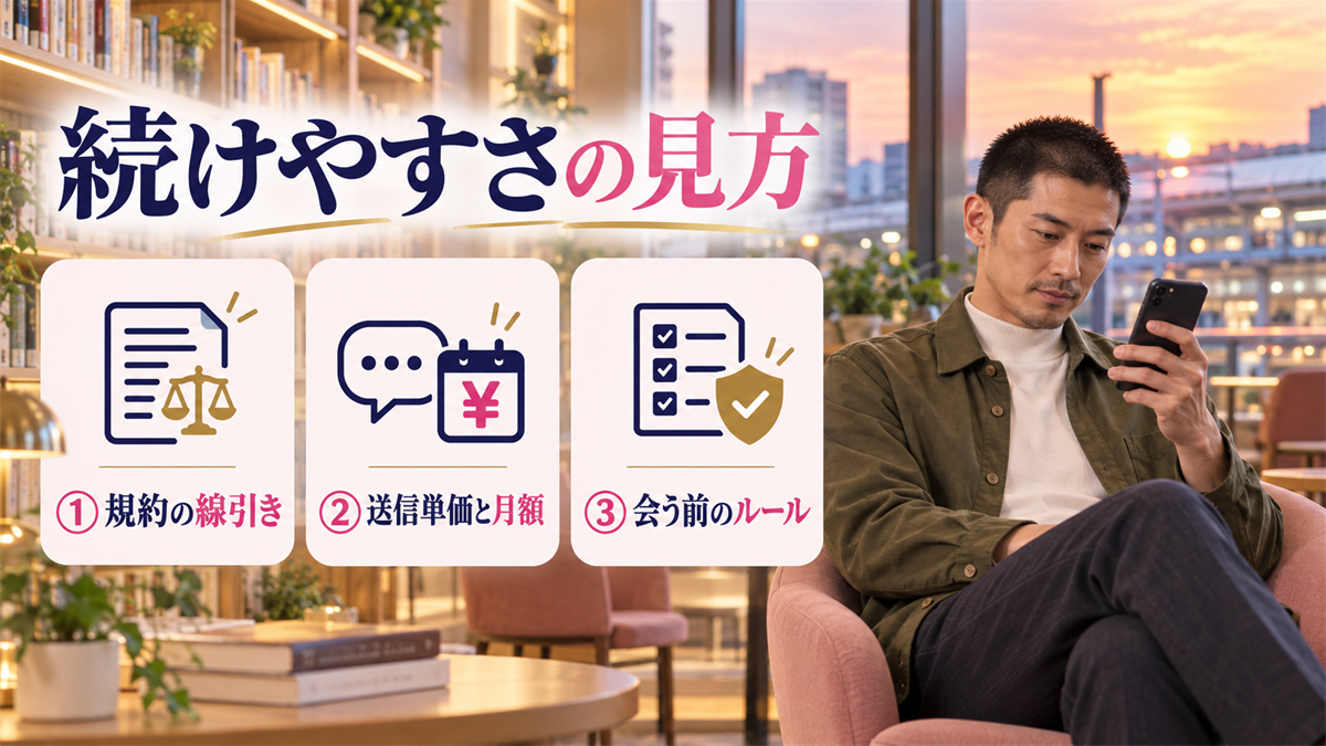 続けやすさの見方