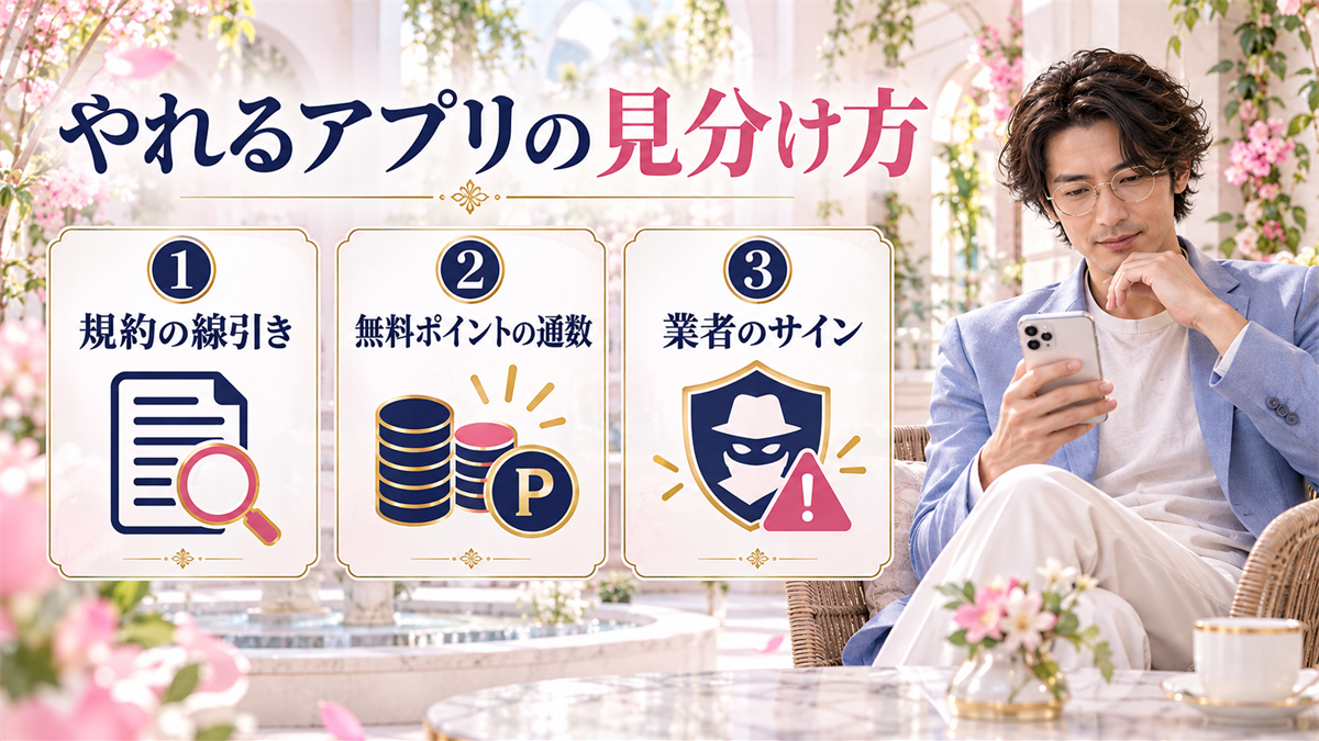 やれるアプリの見分け方